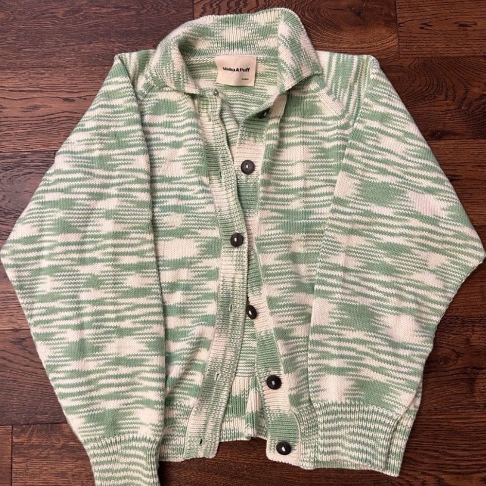 Misha and Puff space dye cardigan